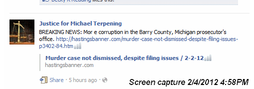 Barry County Mike Terpening alleges more corruption